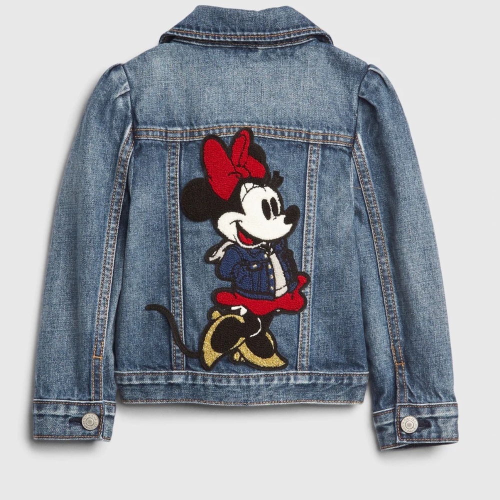 Gap × Disney Baby & Toddler Minnie Mouse Icon Denim Jacket